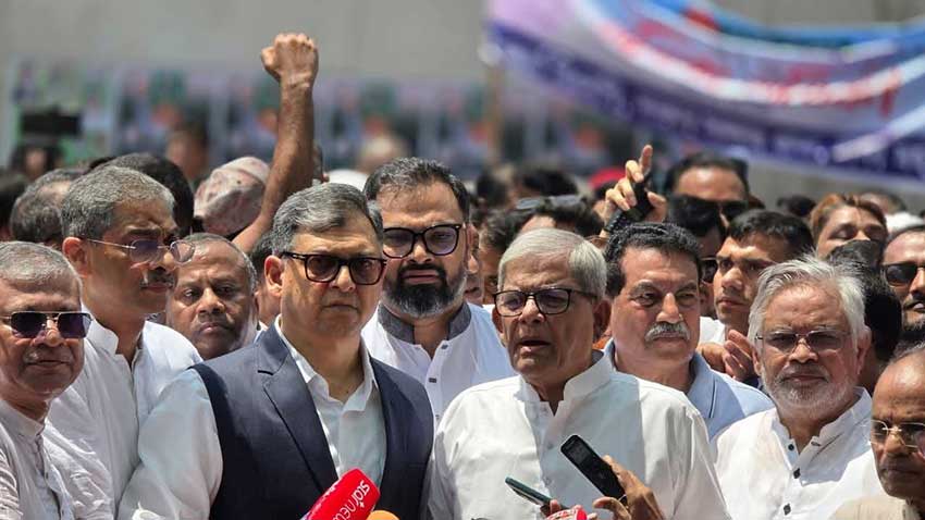 গণতন্ত্র পুনরুদ্ধার ও অর্থনৈতিক প্রবৃদ্ধির লক্ষ্যে কাজ করবে বিএনপি: মির্জা ফখরুল